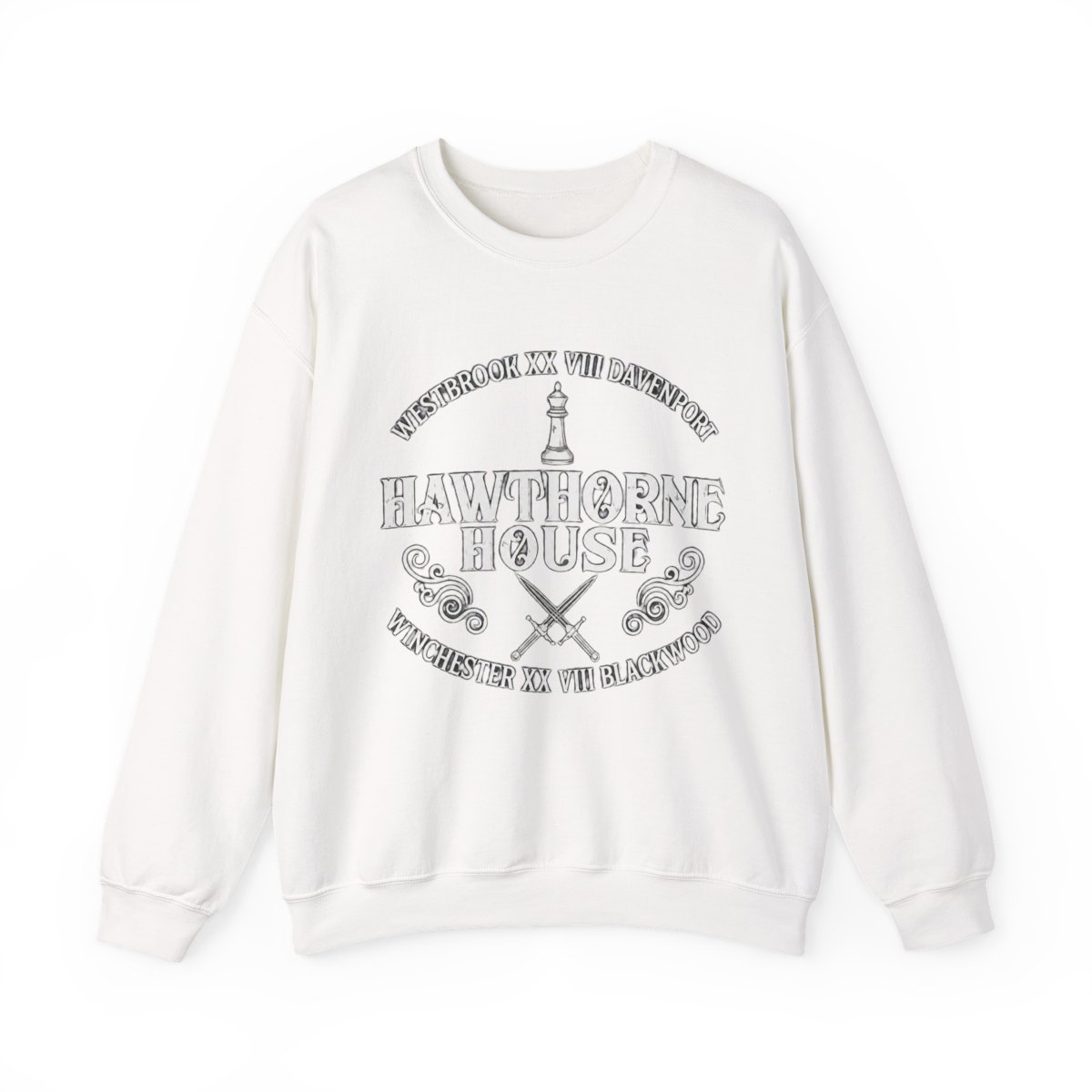 Hawthorne House Sweater, Inheritance Games Hoodies, Hawthorne Logo, Jennifer Lynn Barnes, the Hawthorne Legacy, Bookish Merch - Official Sweatshirts merchandise